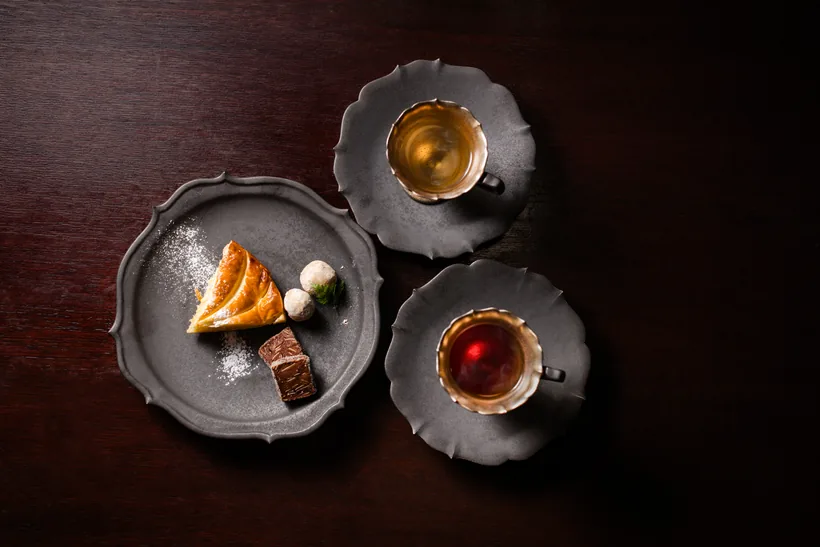 和紅茶に合わせた地域食材のペアリング料理